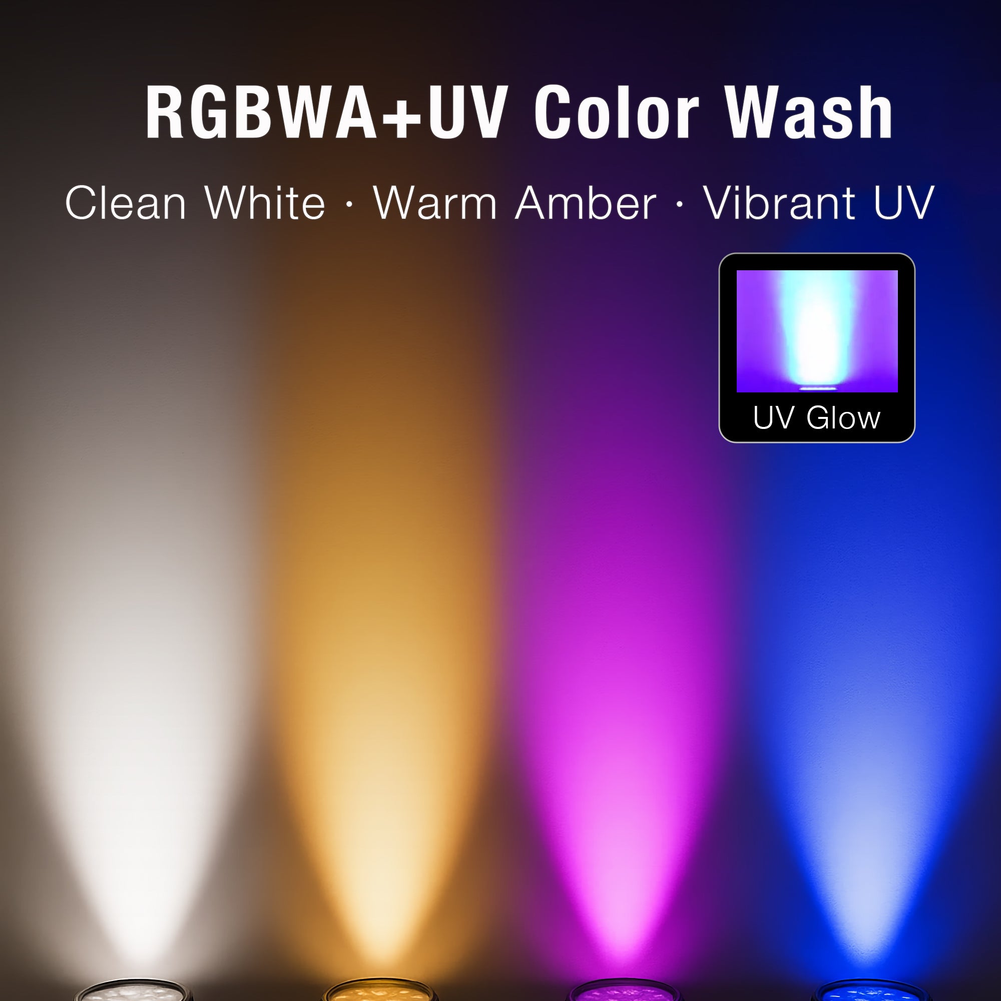 Pknight Battery Powered LED Wash Bar Light, 12×18W RGBWA+UV Wireless DMX512 Uplight, IP65 Waterproof Rechargeable Stage Wall Washer, WiFi APP Control for DJ, Wedding, Party, Event & Outdoor Lighting