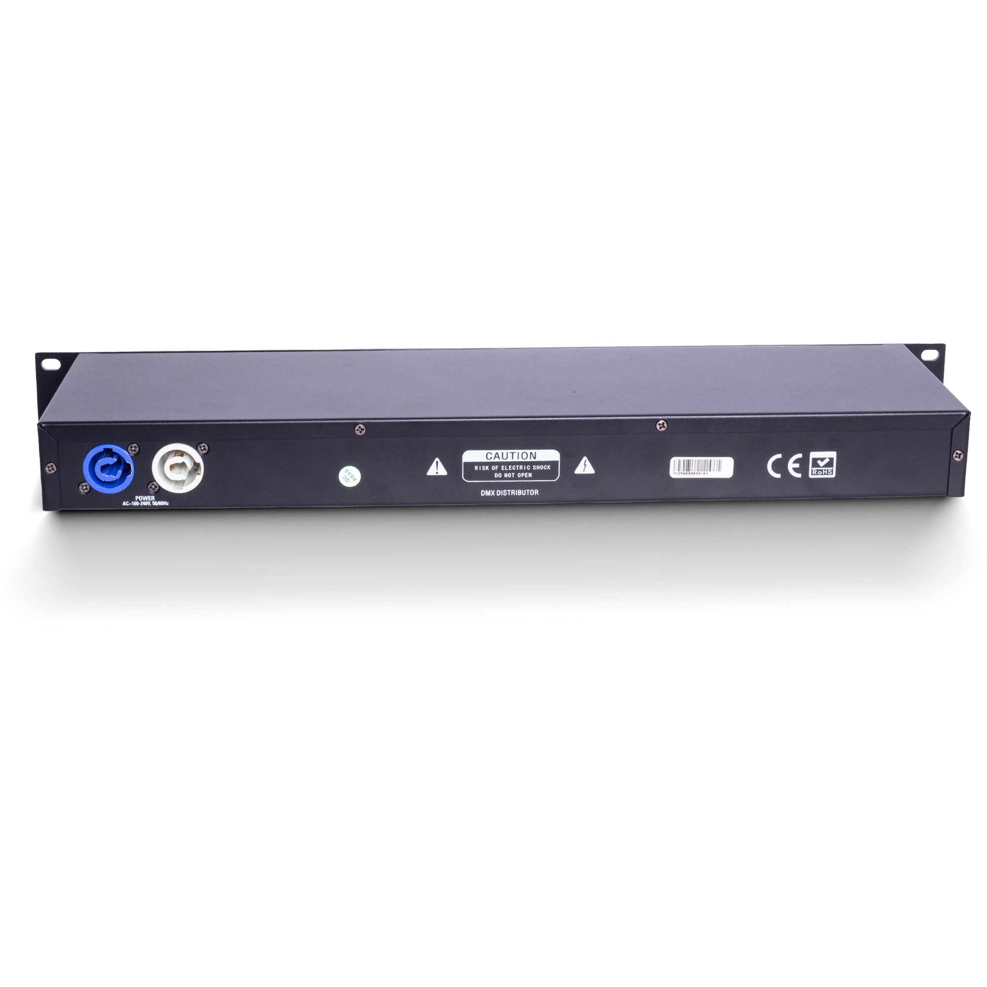PKnight RDM8802 8-Channel DMX/RDM Splitter Distributor|1-In/8-Out DMX512 Signal Amplifier | RDMCompatible 3-Pin XLR Rack-Mount Lighting Controller