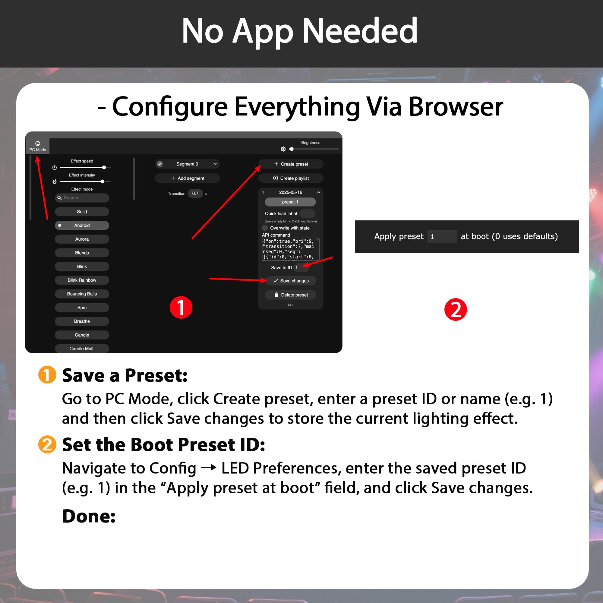 Pknight Art-Net to DMX/SPI LED Controller – Compact Ethernet Node with WLED Firmware, Web Configurable, Supports 512 DMX or 2048 SPI Channels – PK-WLED-ASD1M