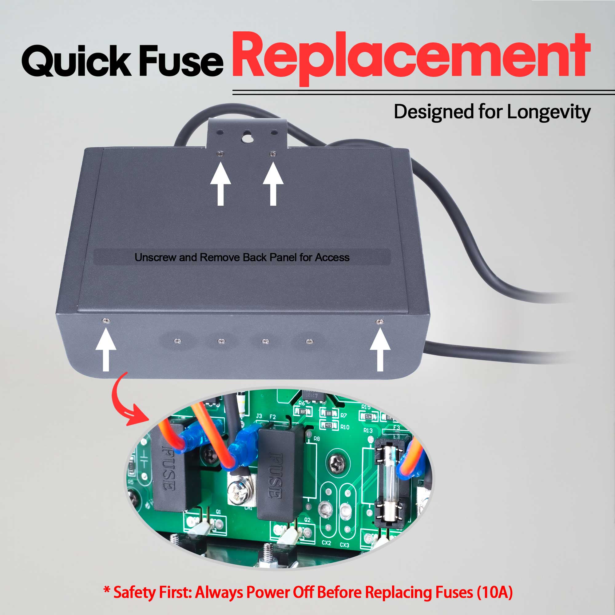 Pknight 4-Channel RDM/DMX Dimmer/Switch/Relay Pack, No Dummy Load Required, Flicker-Free LED Control