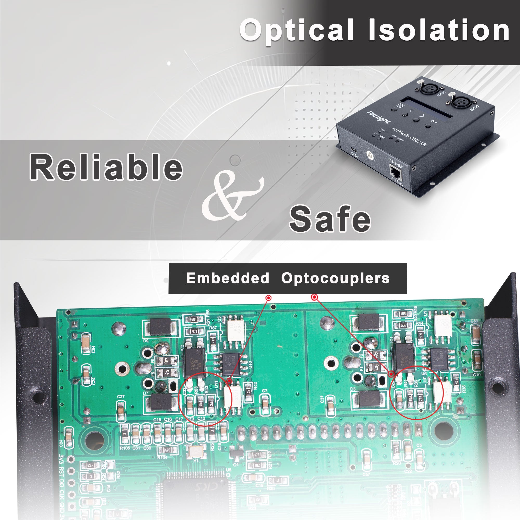 Pknight CR-Series ArtNet2 - CR021R