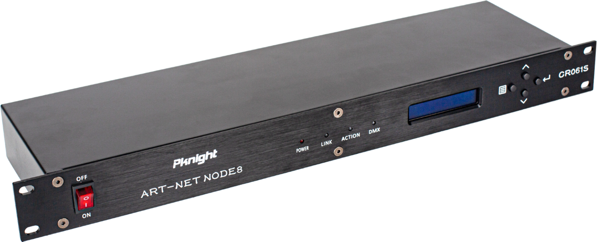 Pknight CR061S 8-port Art-Net node, original native PSD product layer