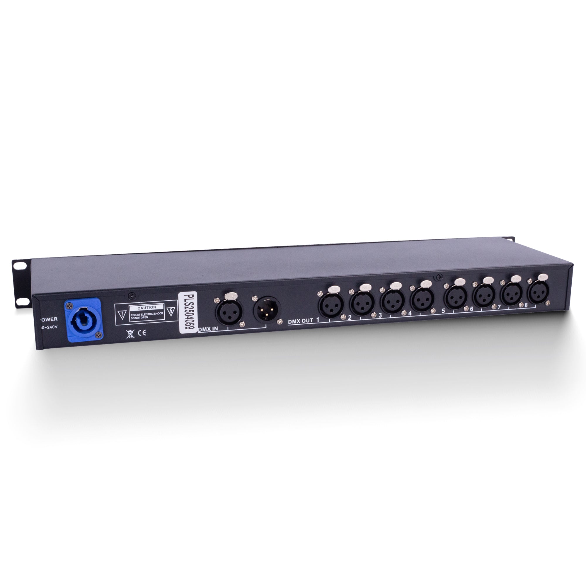 Pknight 8ch DMX & RDM Splitter, DMX512 Signal Distributor with Optical Isolation, Signal Amplifier for Stage Lighting