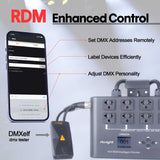 Pknight 4-channel RDM/DMX Dimmer/Switch/relay pack US Version| Lighting Accessories
