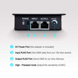 DMX Wall Mounted Controller Compact DMX Control Station for Church School home party Architectural Lighting