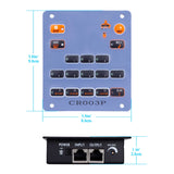 DMX Wall Mounted Controller Compact DMX Control Station for Church School home party Architectural Lighting