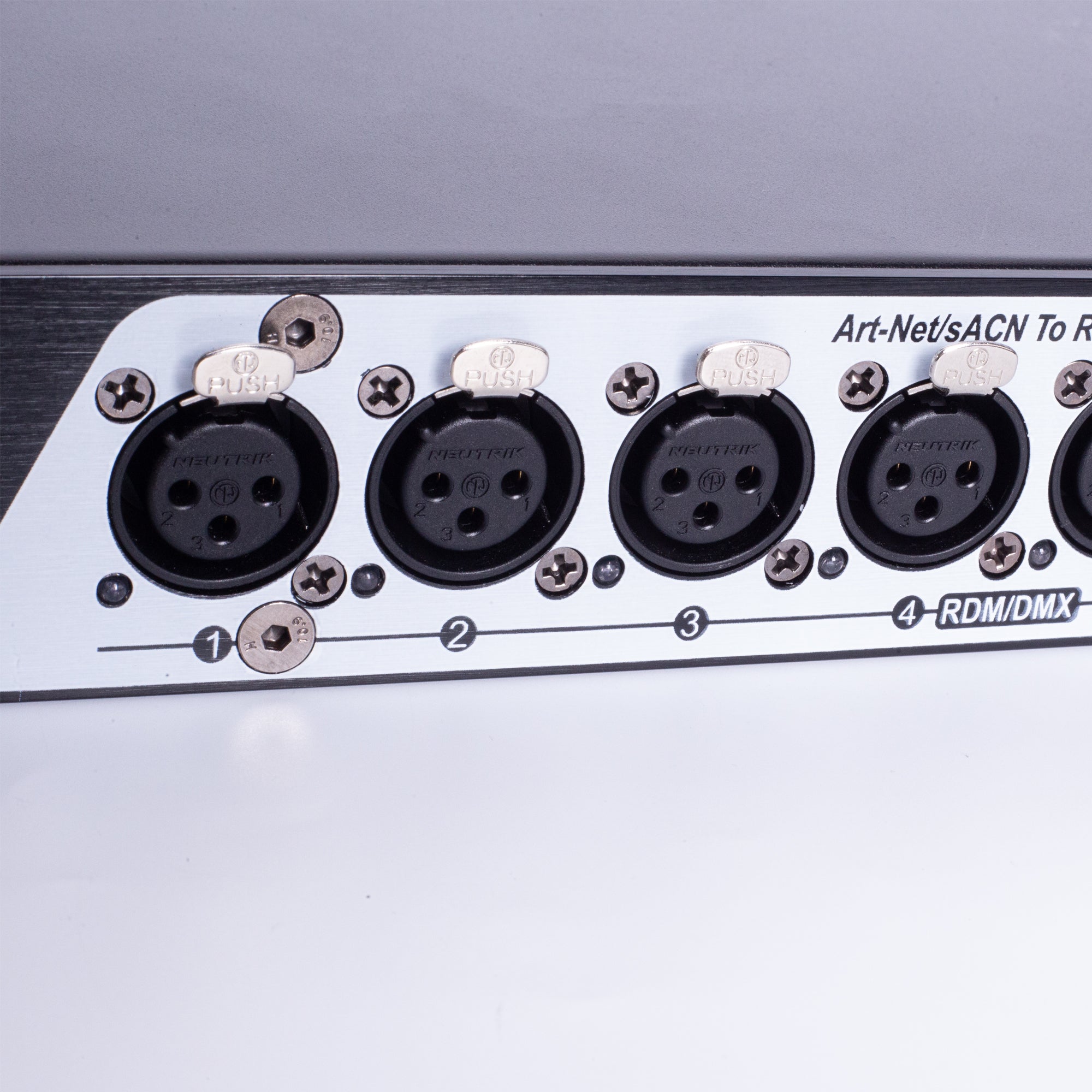 PKnight CR061R-E Art-Net/sACN to DMX512/RDM8-Port Node|Ethernet Lighting Controller|8DMXOutputs|RDM Remote Management