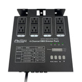 Pknight 4-Channel Programmable dmx512 Dimmer Pack | Lighting Accessories