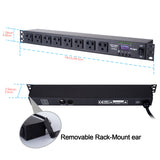 Pknight CP0802 Power Sequencer DMX & RDM Relay Pack RS485 Smart Switch