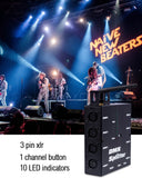 Pknight 8-Way Isolated DMX Splitter Amplifier Distributor with 2.4g wireless Transmitter