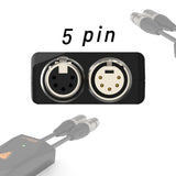 Pknight DMXelf Multifunction DMX Test Tool DMX Tester（3-pin or 5-pin）