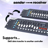 Pknight DMX Light Controller,192ch DMX Lighting Console, simple Lighting Board Controller For Stage Lights , dj Light And Ktv