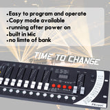 Pknight DMX Light Controller,192ch DMX Lighting Console, simple Lighting Board Controller For Stage Lights , dj Light And Ktv