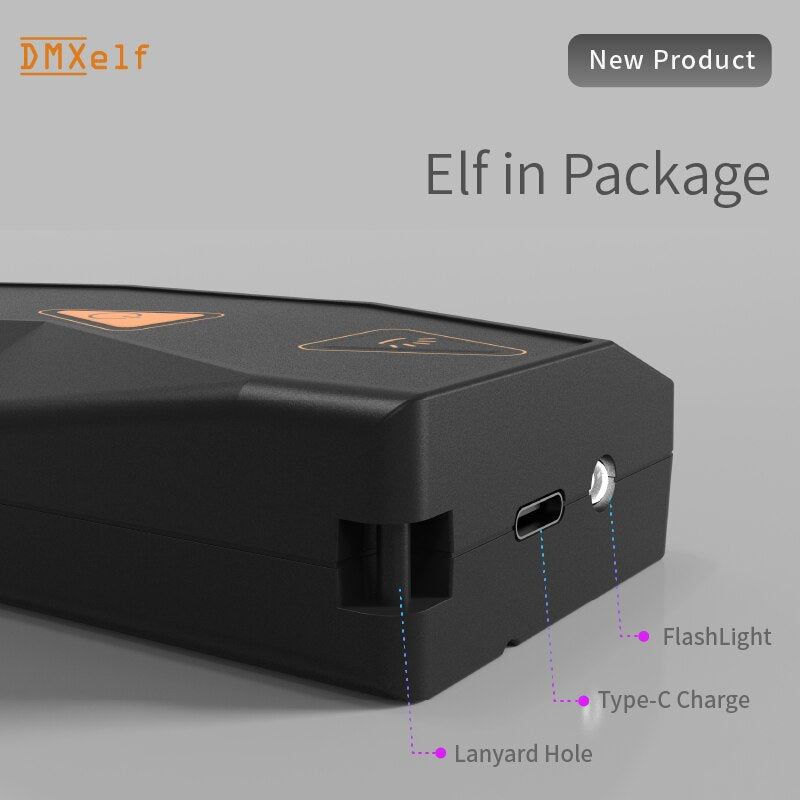 Pknight DMXelf Multifunction DMX Test Tool DMX Tester(3-pin or 5-pin ...