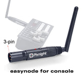 Pknight Wireless WIFI DMX Easynode for Video Light,Photography Lighting,Dimmer and All DMX-Capable Lights