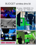 Pknight Wireless WIFI DMX Easynode for Video Light,Photography Lighting,Dimmer and All DMX-Capable Lights